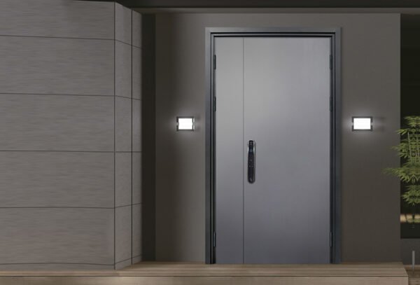 Aluminum Carved Door - Full Red Series - Image 3